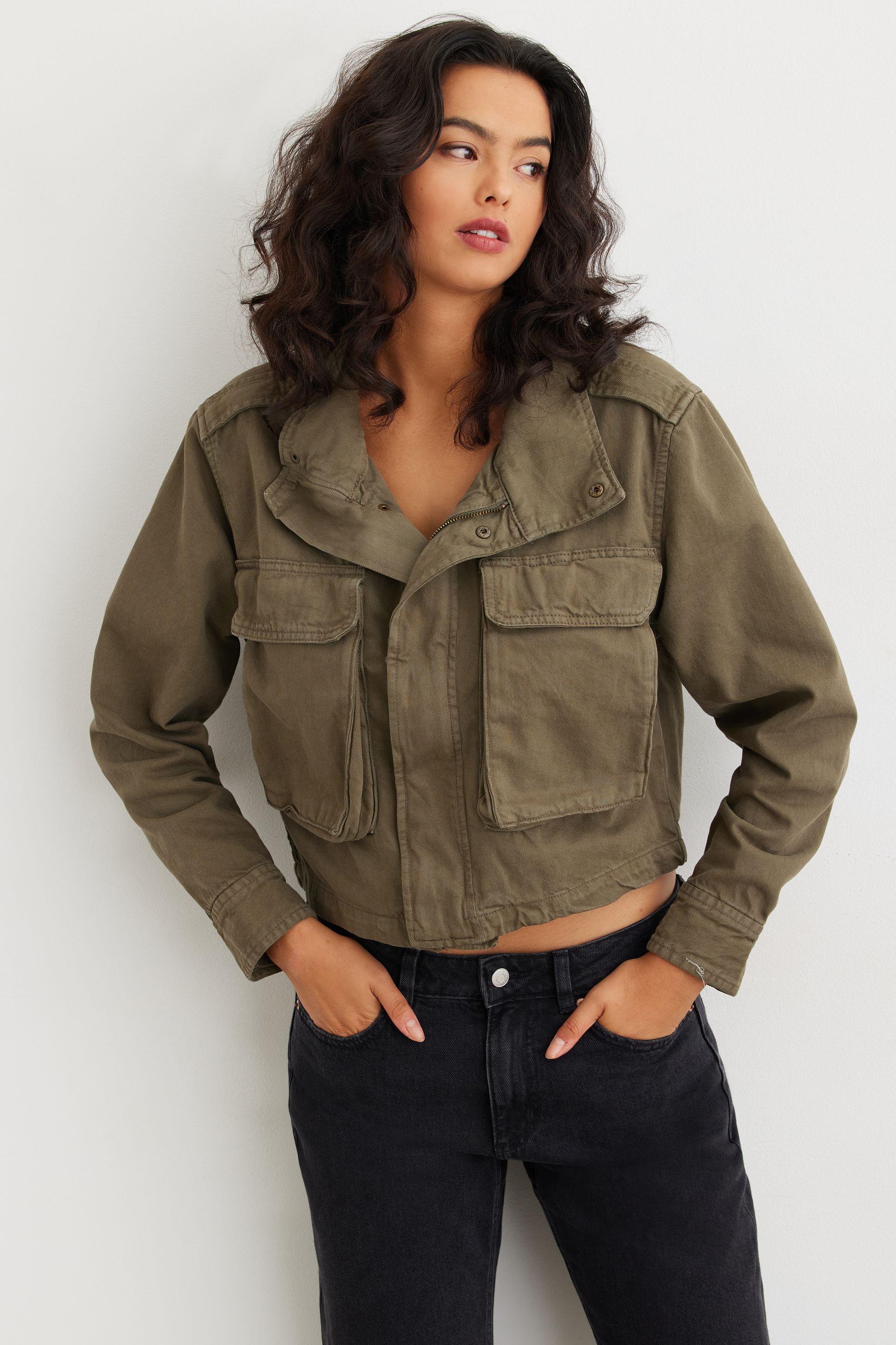 Utility Jacket Green | Dynamite