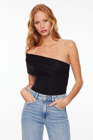 The Smooth Strapless: Jet Black