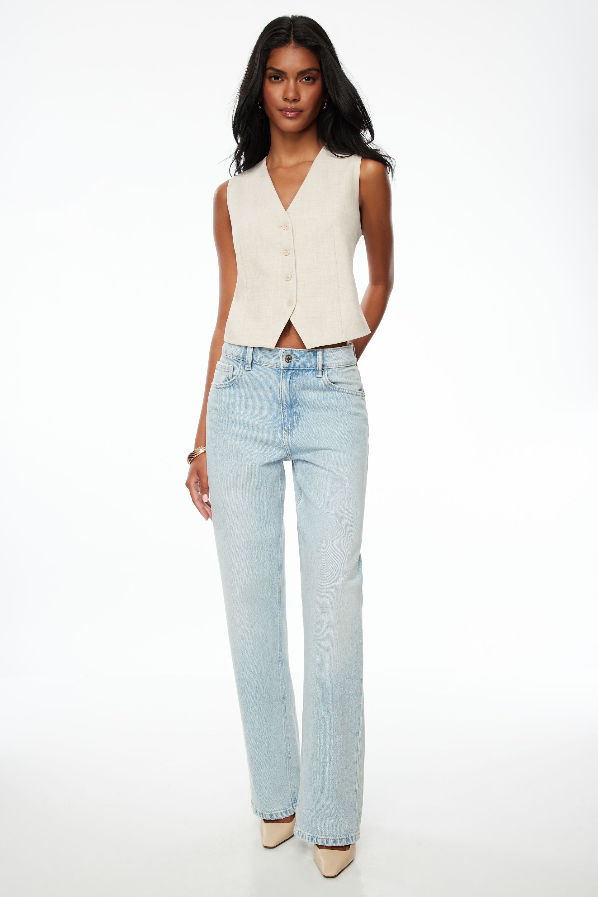 Mika Relaxed Straight Jeans