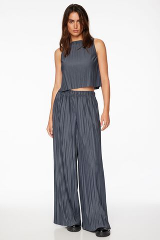 GOOD AMERICAN ALWAYS FITS PLISSE WIDE LEG PANT – Shop at the Mix