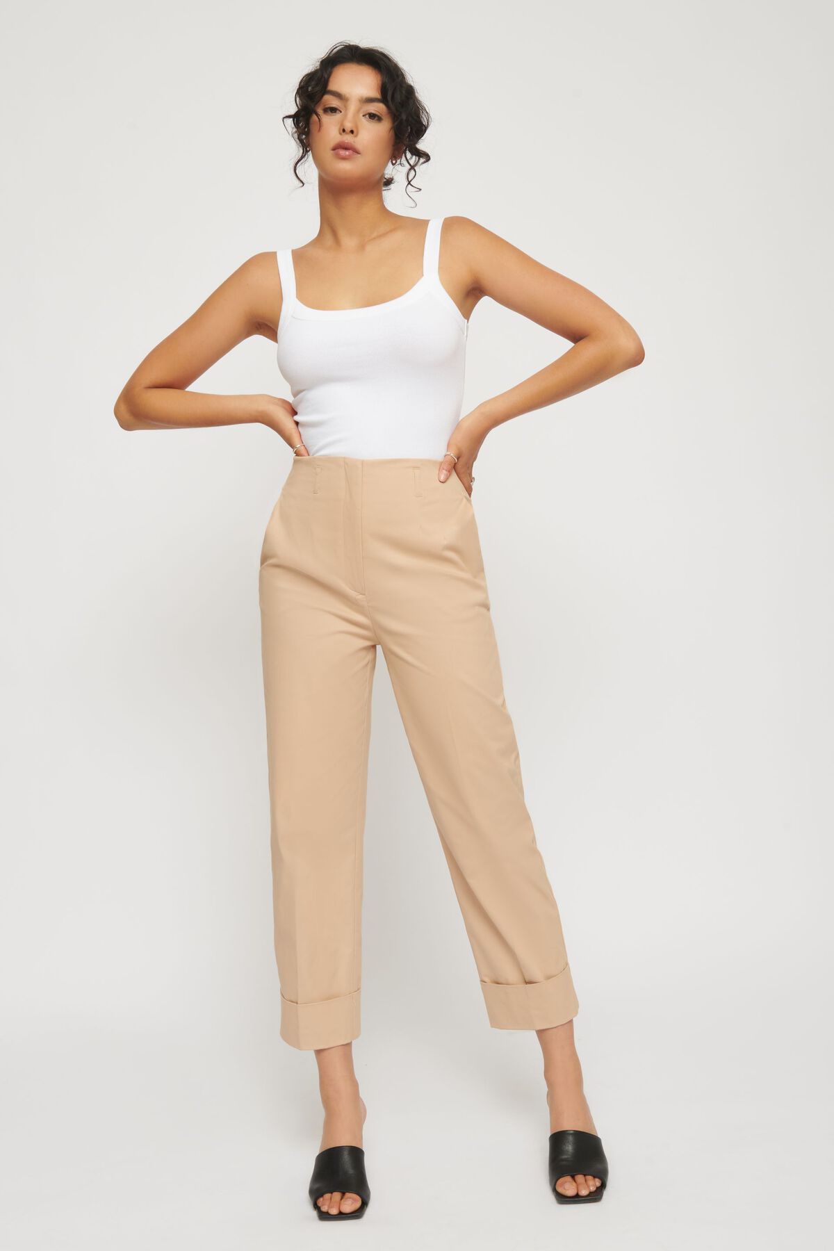 Dynamite Kendall Cotton Slim Pants 1000657752GX