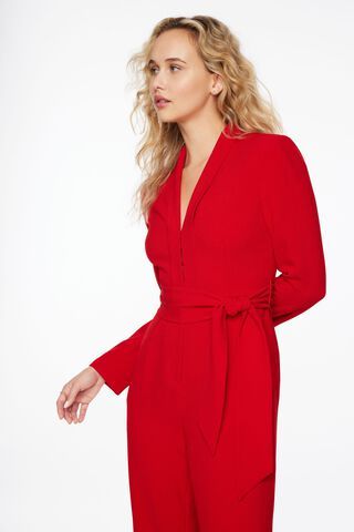 DYNAMITE Jumpsuit ML2094 Apple Booty - Red