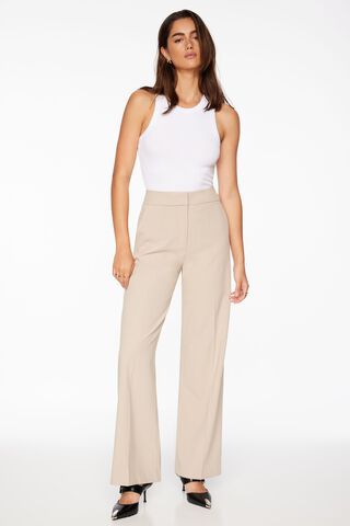 Women's Brushed Sculpt Pocket Straight Leg Pants 31.5 - All In Motion™  Espresso 2x : Target