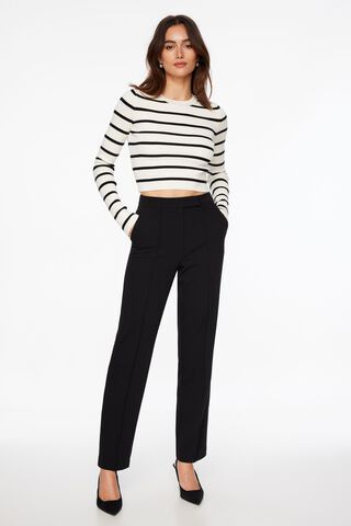 Structured slim-leg pant, Contemporaine, Shop Women%u2019s Skinny Pants  Online in Canada