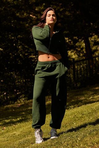 Relaxed Jogger Pants Green