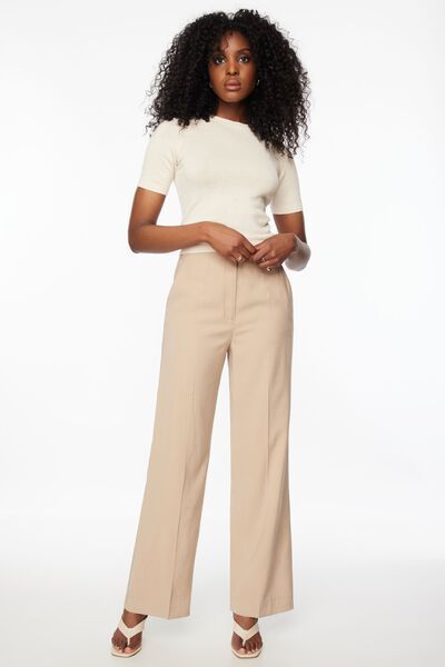 Limitless High-Rise Wide Leg Pleated Pant – Modern Ambition Canada
