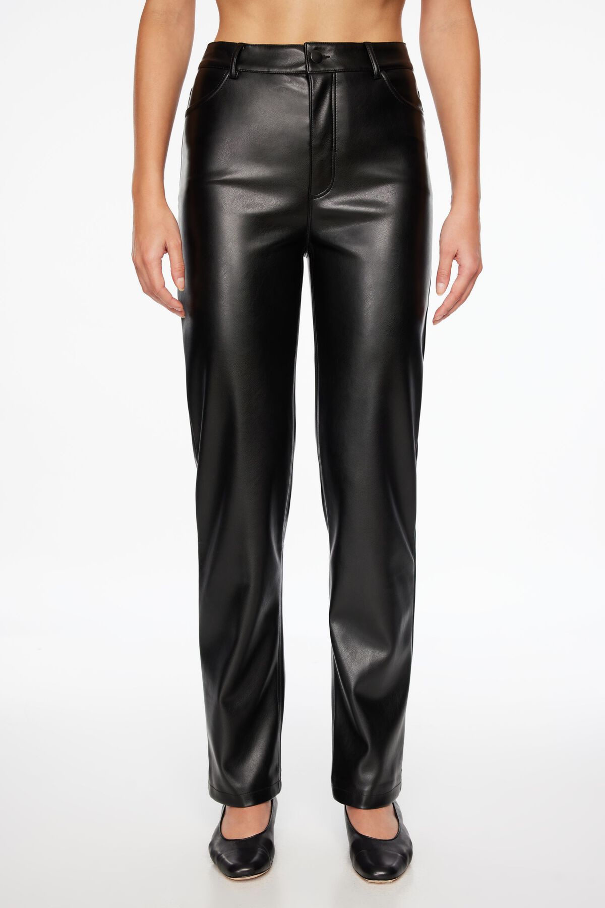 ♧ Ariel in the 80's Faux Leather Pants - BLACKFISH Brand New