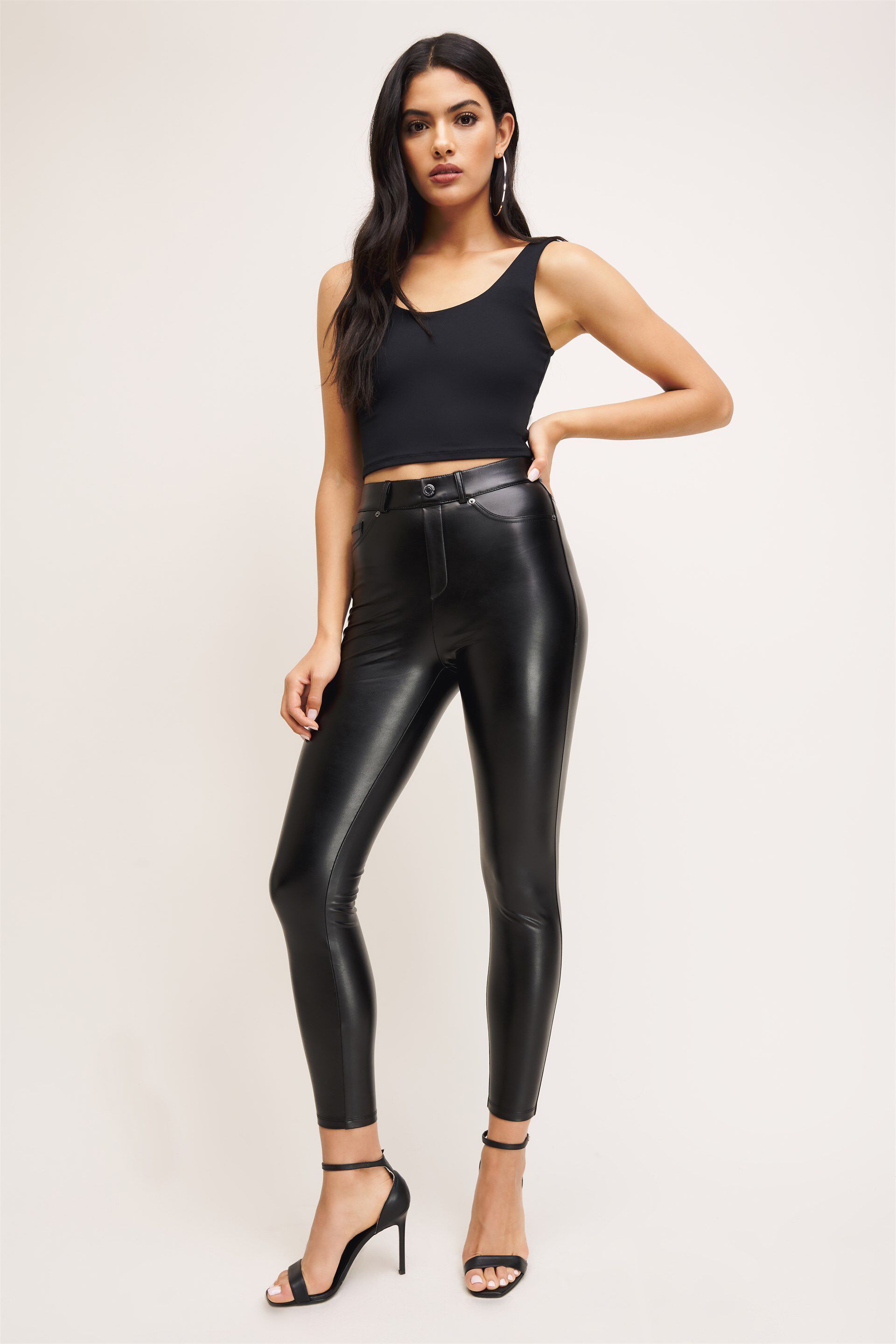 faux leather pants canada