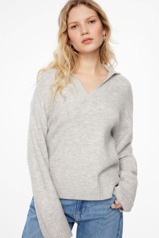 Silky knit crew-neck sweater, Le 31