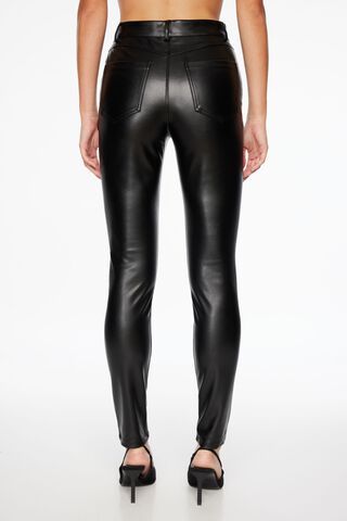 Butberri Leather Pants For Winter Stretch Fit Leather Leggings