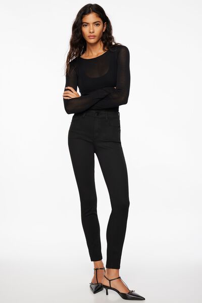 NWOT Wild fable Woman's High-waisted Liquid Leggings. Black Size, M.