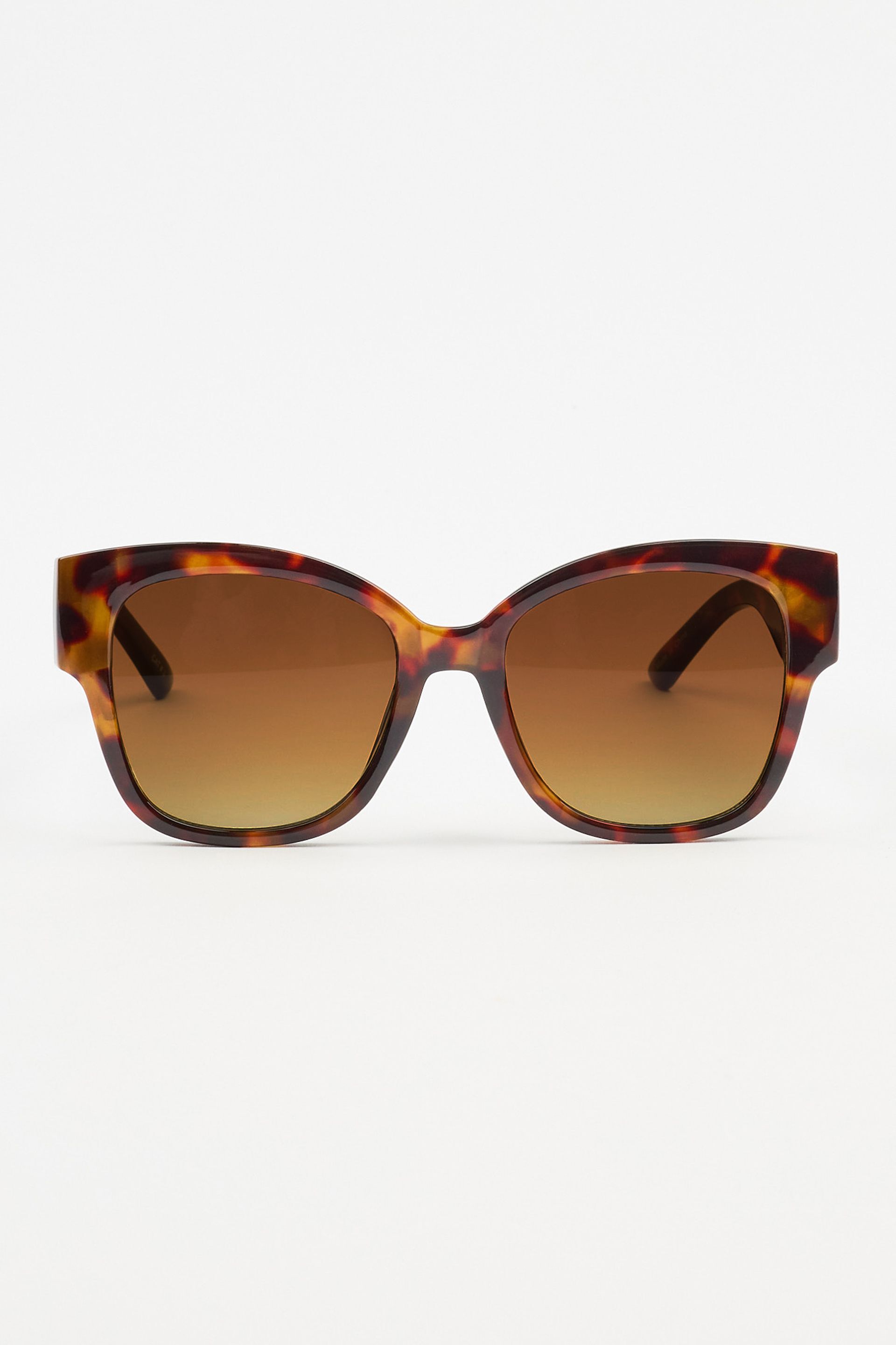 Oversized Wide Temple Sunglasses