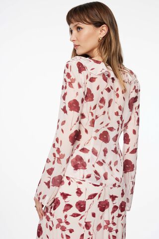 Floral Long Tops
