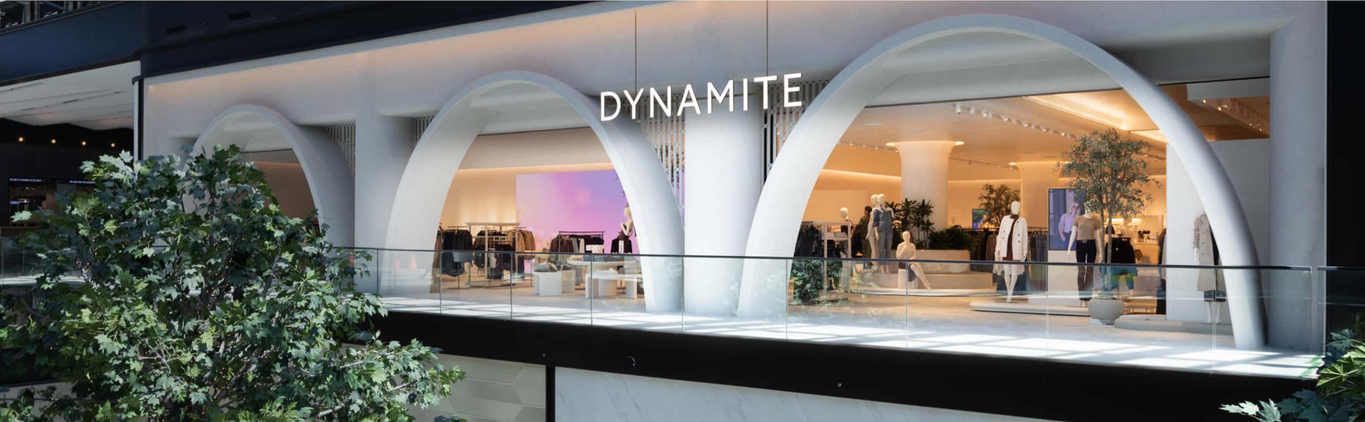 Le magasin Dynamite au Royalmount.