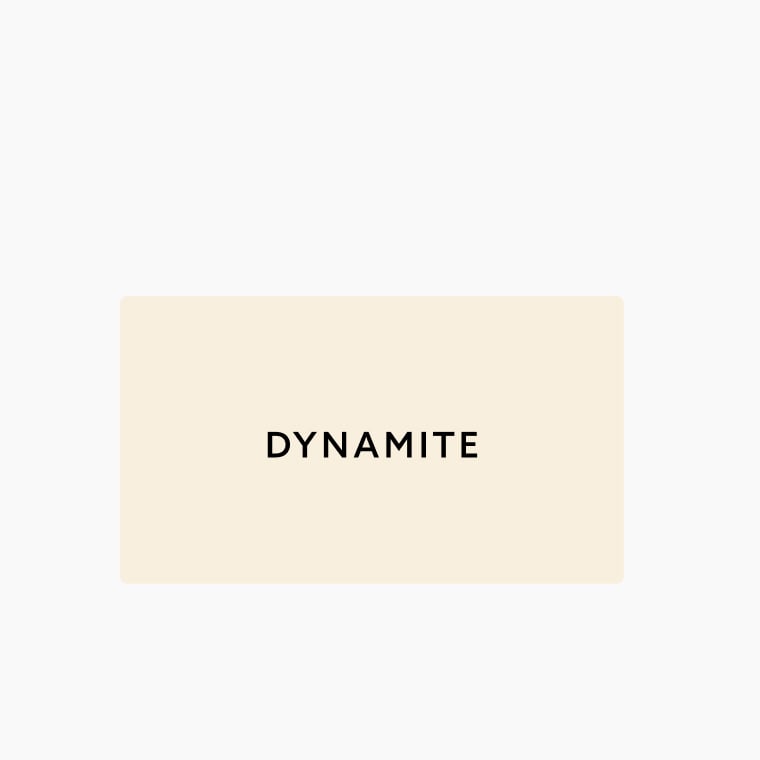 Dynamite physical gift card.