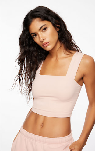 Lota Sculpt Square Neck Tank Top